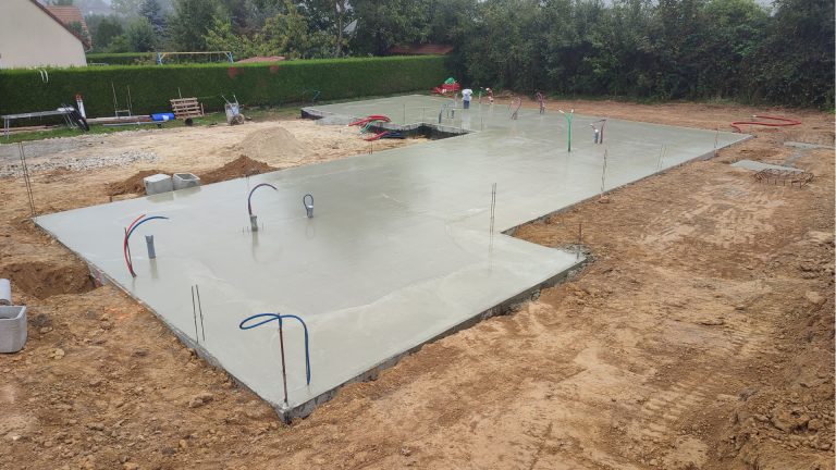 grande dalle béton pour maison